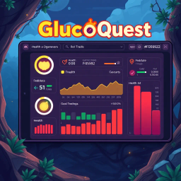 GlucoQuest - Text-based game