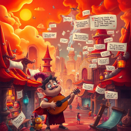 Whose Prophecy is it Anyway? - Text-based game