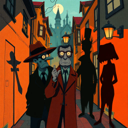 Whose Shadow is it Anyway? - Text-based game