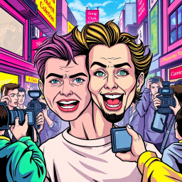 Whose Face Is It Anyway? - Text-based game