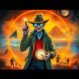 Chronochums: Hello, Who's There? - Text-based game