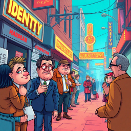 Whose Face Is This Anyway? - Text-based game