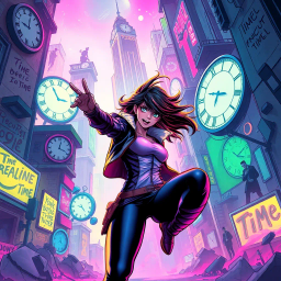 Chrono Chase: Whose Time Is It Anyway? - Text-based game