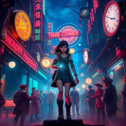 Chrono Chase: Whose Time Is It, Anyway? - Text-based game