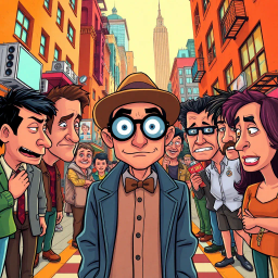 Whose Face Is This Anyway? - Text-based game