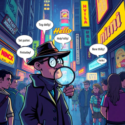 Whose Hello Is It, Anyway? - Text-based game