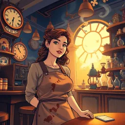 Chronochums: Who's There? - Text-based game