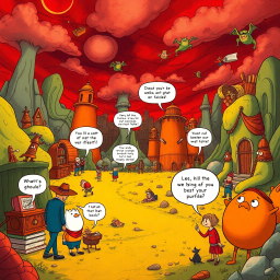 The Paradoxical Chronicles: Whose Quest Is It Anyway? - Text-based game