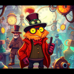 ChronoCapers: Whose Time Is It Anyway? - Text-based game