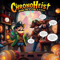 ChronoHeist: Whose Time is it Anyway? - Text-based game