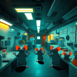 Lab Rats: A Game of Science and Chaos - Text-based game