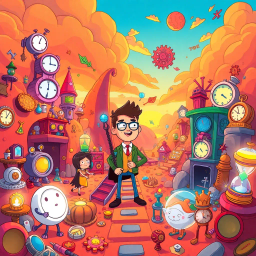 ChronoQuest: Whose Adventure Is It Anyway? - Text-based game
