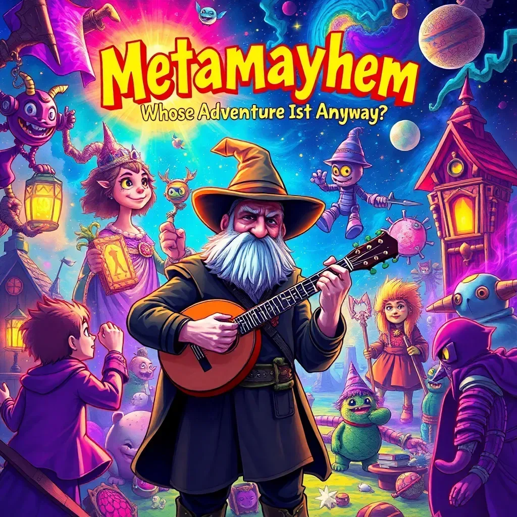 Metamayhem: Whose Adventure Is It Anyway?