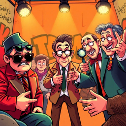 Whose Mayhem Is It Anyway? - Text-based game