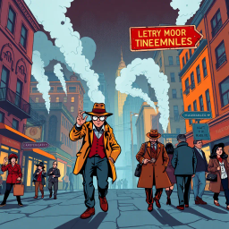 Chrono-Caper: Who's Time Is It Anyway? - Text-based game