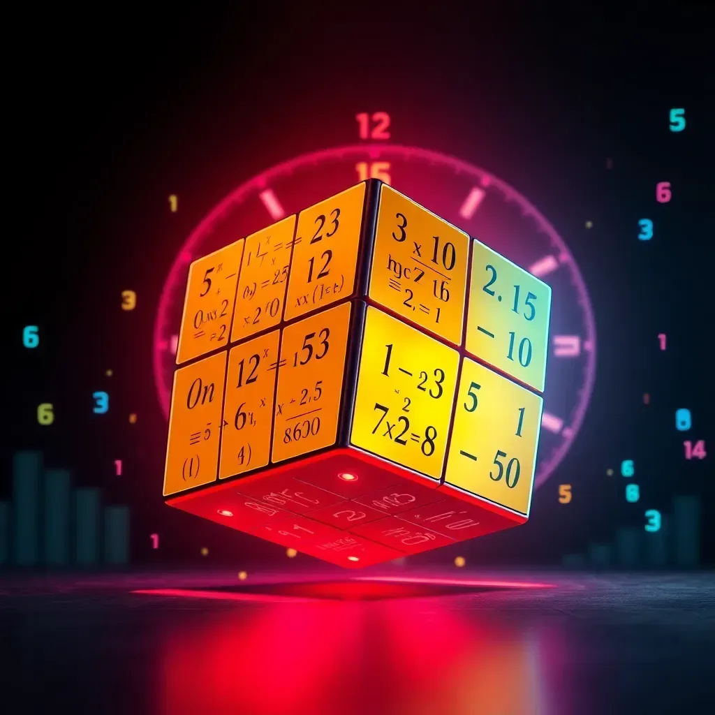 Geom-Equations: Cube Spin