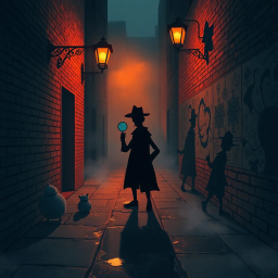 Whose Shadow Is That? - Text-based game