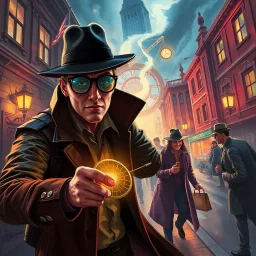 The Time Traveling Detective - Text-based game