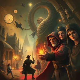 Chrono-Capers: Whose Time Is It Anyway? - Text-based game