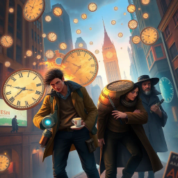 ChronoChase: Whose Time Is It Anyway? - Text-based game