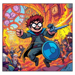 Chronochaos: Who's Time Is It Anyway? - Text-based game