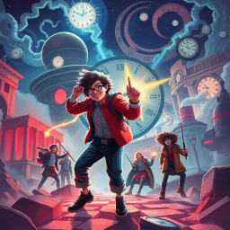 Chrono Caper: Whose Time Is It Anyway? - Text-based game