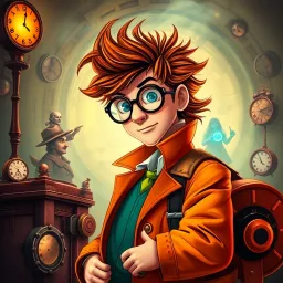 Chrono Chums: Who's There? - Text-based game