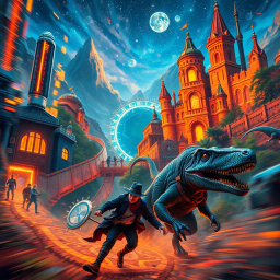 ChronoChase: Whose Time is it Anyway? - Text-based game