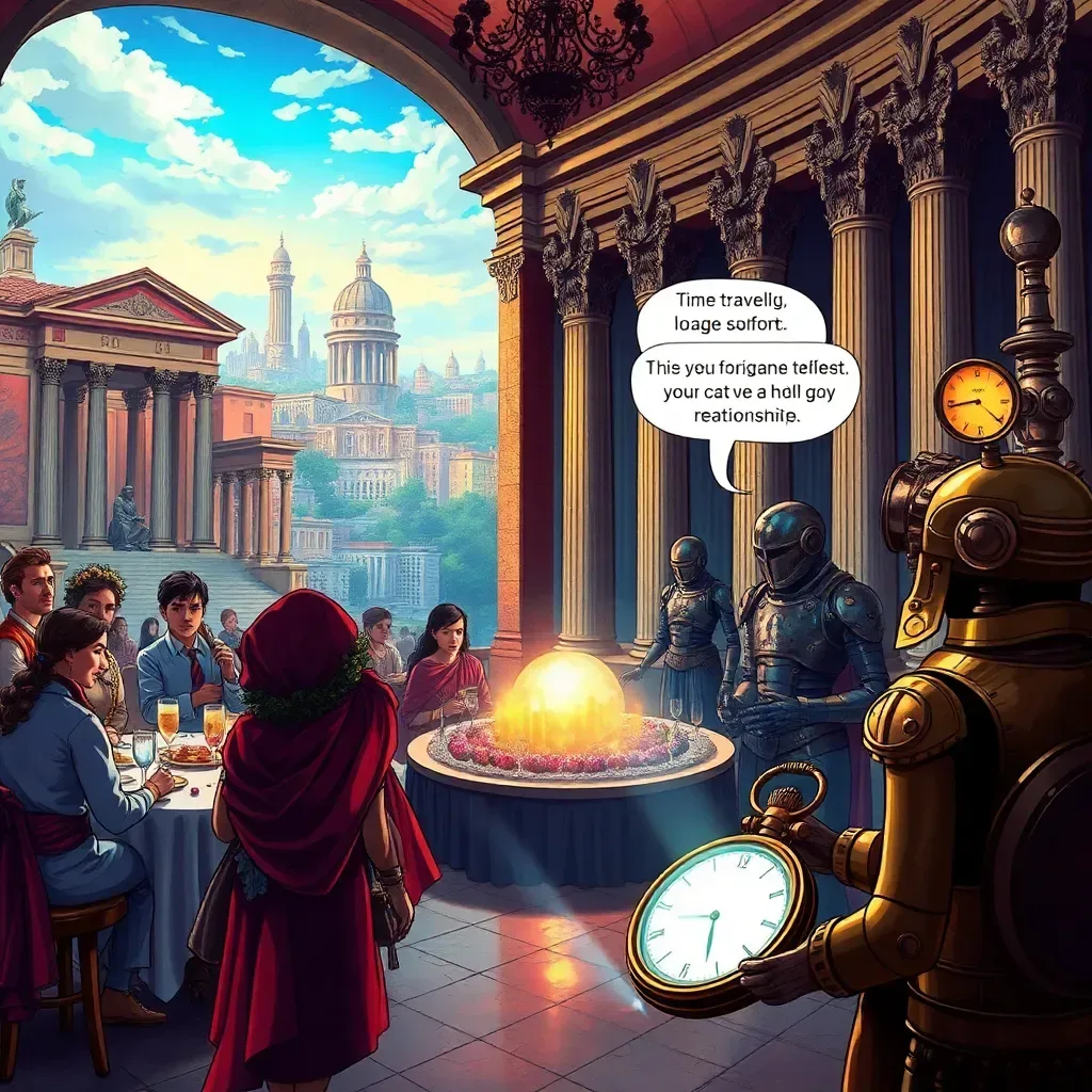 Chrono Chums: Who's There?