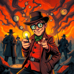 ChronoChase: Whose Time Is It Anyway? - Text-based game
