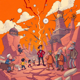 Chronochaos: Whose Time Is It Anyway? - Text-based game