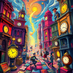 ChronoChase: Whose Time Is It Anyway? - Text-based game