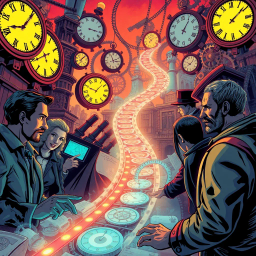 ChronoChase: Whose Time Is It Anyway? - Text-based game