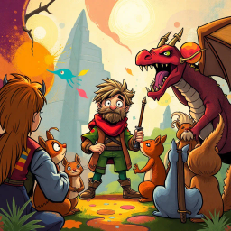 The Paradoxical Chronicles: Whose Quest Is It Anyway? - Text-based game