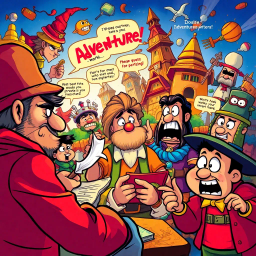 Whose Adventure Is It, Anyway? - Text-based game