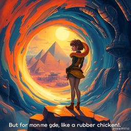 ChronoChase: Whose Time Is It Anyway? - Text-based game