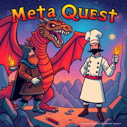 MetaQuest: Whose Adventure Is It, Anyway? - Text-based game