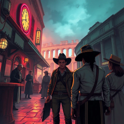 ChronoChase: Whose Time Is It Anyway? - Text-based game