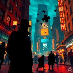 Whose Shadow Is It Anyway? - Text-based game