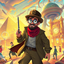ChronoChase: Whose Time is It Anyway? - Text-based game