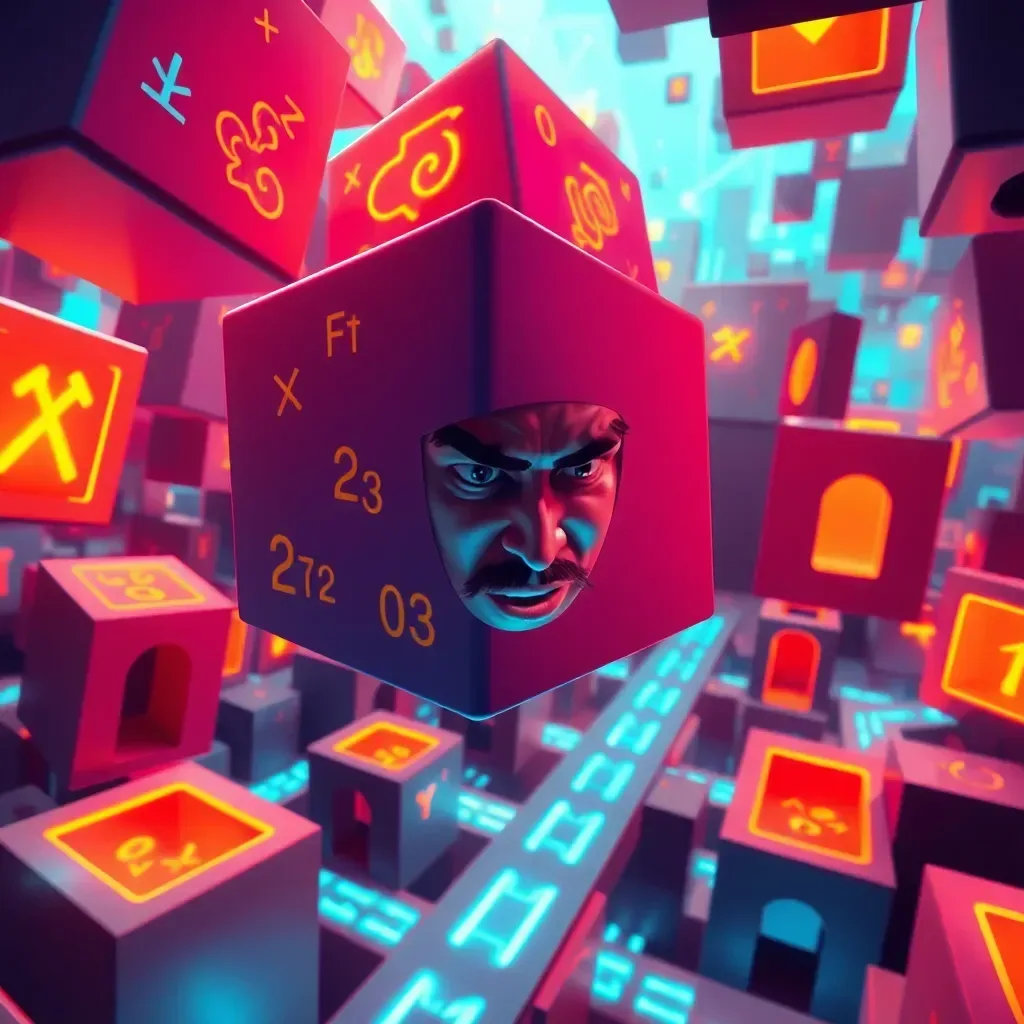 Spinning Cube Adventure