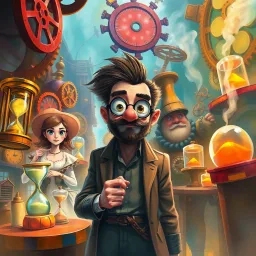 ChronoCaper: Whose Time Is It Anyway? - Text-based game
