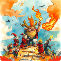 Chronicles of Chaos: Whose World Is It Anyway? - Text-based game