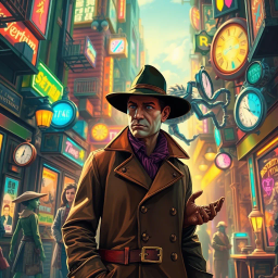 ChronoChums: Who's There? - Text-based game