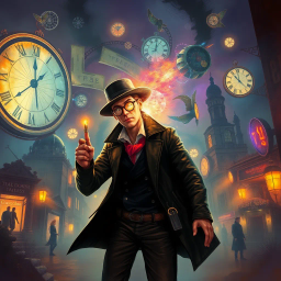 ChronoCaper: Whose Time Is It Anyway? - Text-based game