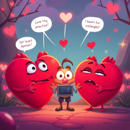 Whose Heart Is It Anyway? - Text-based game