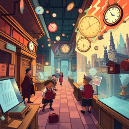 Chronochaos: Whose Time Is It Anyway? - Text-based game