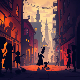 Shadowplay: Whose Shadow is it Anyway? - Text-based game