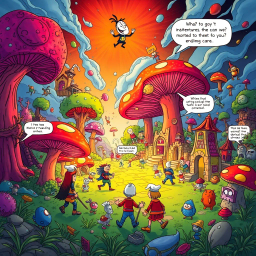 Chronicles of Chaos: Whose World is it Anyway? - Text-based game