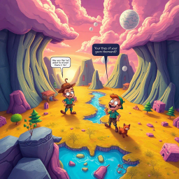 MetaQuest: Whose Adventure Is It Anyway? - Text-based game